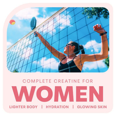Creatine Hydration for Women (Strawberry Flavor)