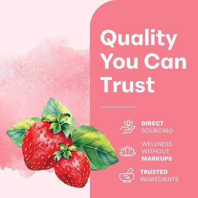 Creatine Hydration for Women (Strawberry Flavor)