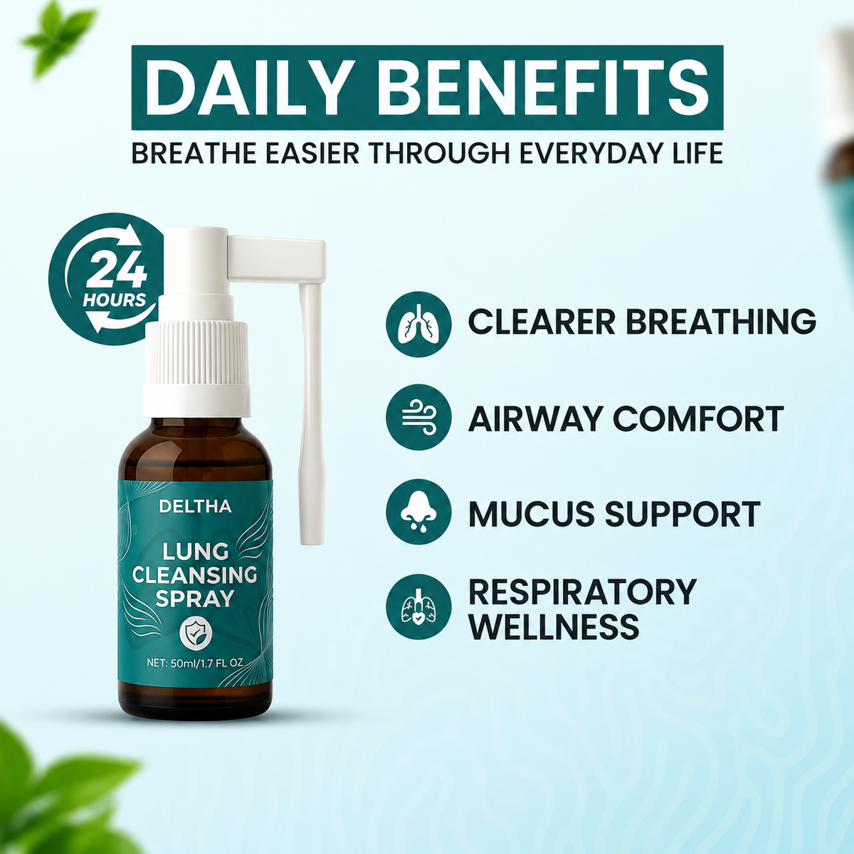 Deltha™ Lung Cleansing Spray